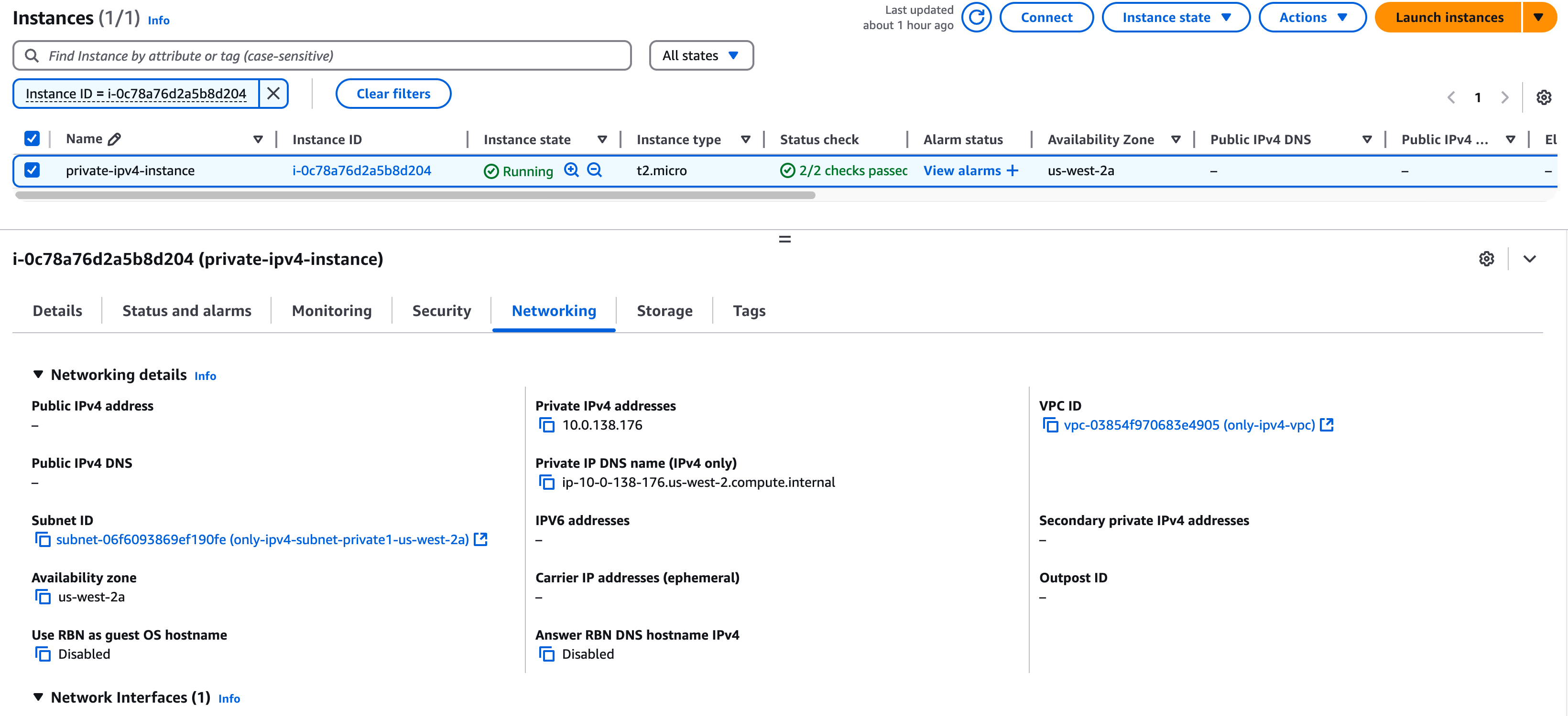 Target Group instance